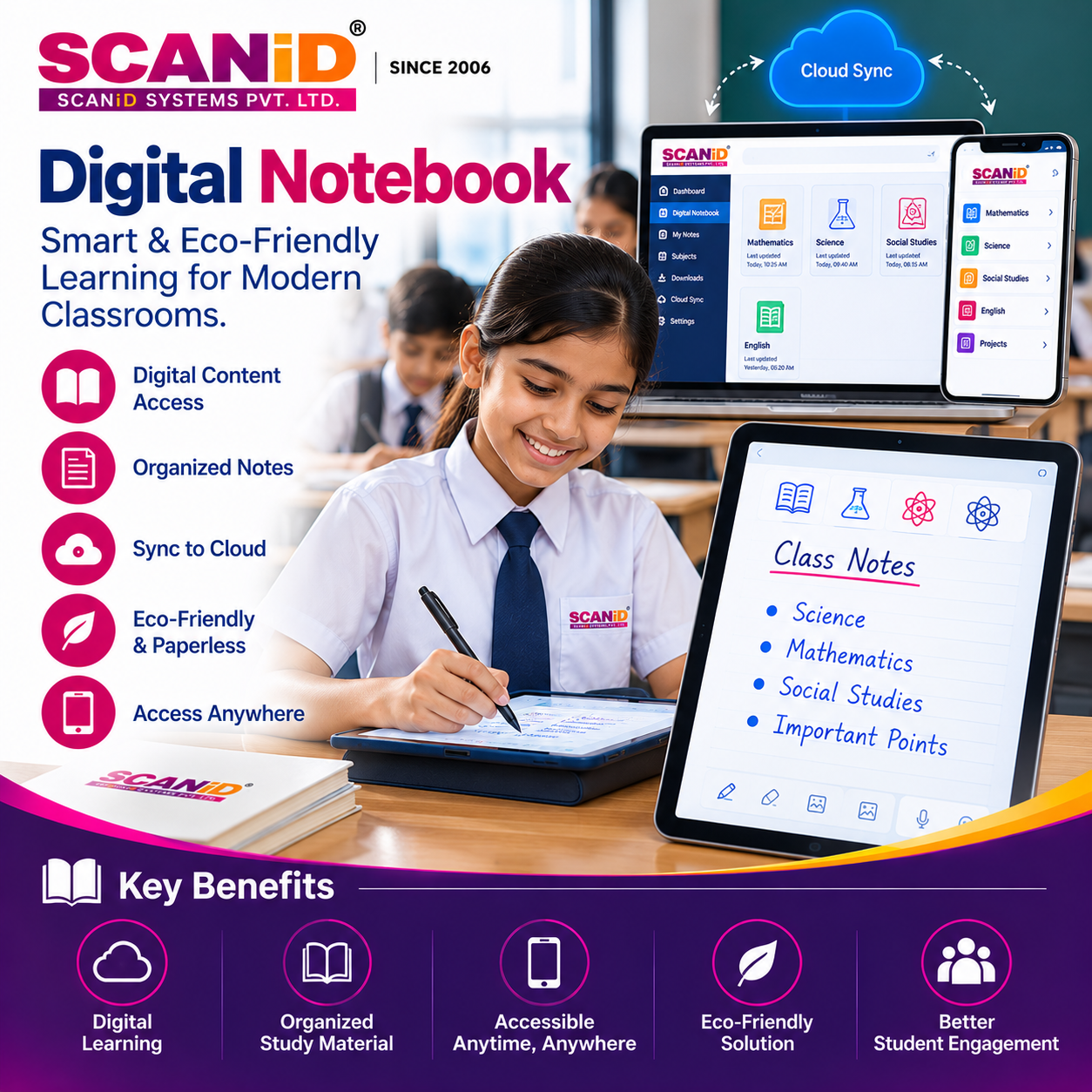 SCANiD Digital Notebook tracking and inventory system